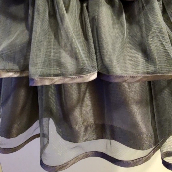 🥁2/$35 4-5 yrs-Heirloom gray tulle list - Picture 4 of 15